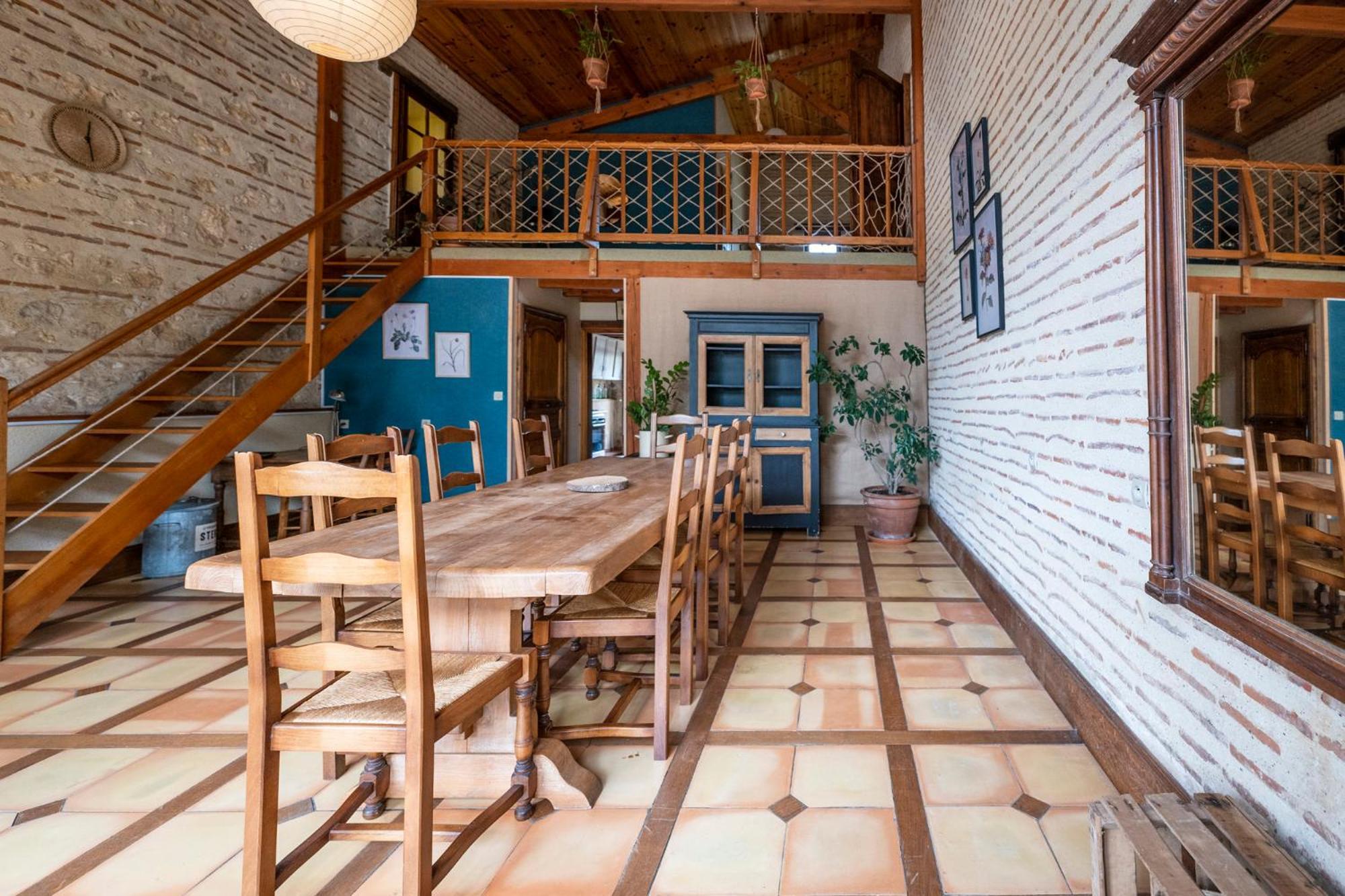 La Maison De L'Ecolieu Du Turc - Piscine Partagee Le Mas-dʼAgenais Buitenkant foto
