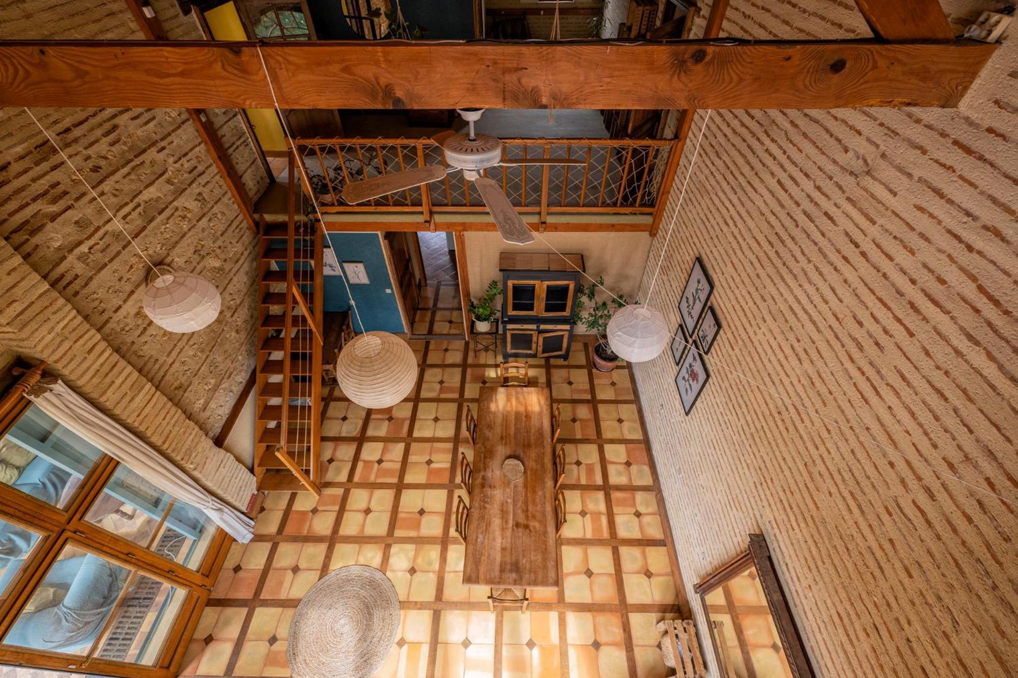 La Maison De L'Ecolieu Du Turc - Piscine Partagee Le Mas-dʼAgenais Buitenkant foto