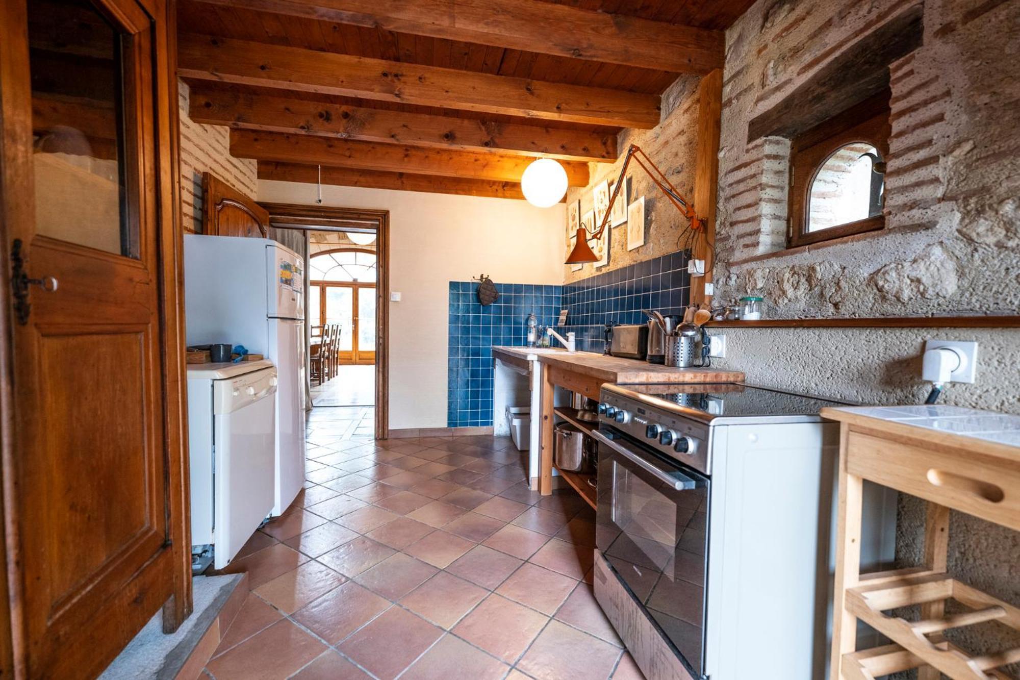 La Maison De L'Ecolieu Du Turc - Piscine Partagee Le Mas-dʼAgenais Buitenkant foto